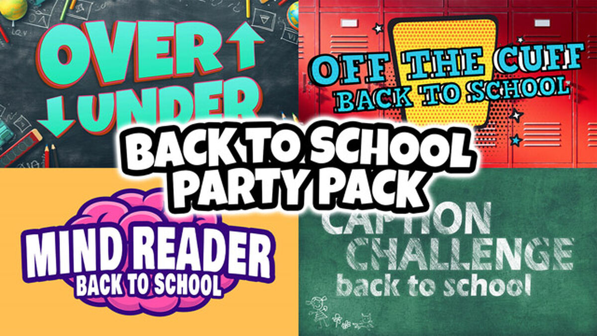 Back to School Party Pack image number null